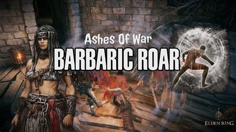 It certainly wrecked Radahn when I actually got a clean hit. . Barbaric roar
